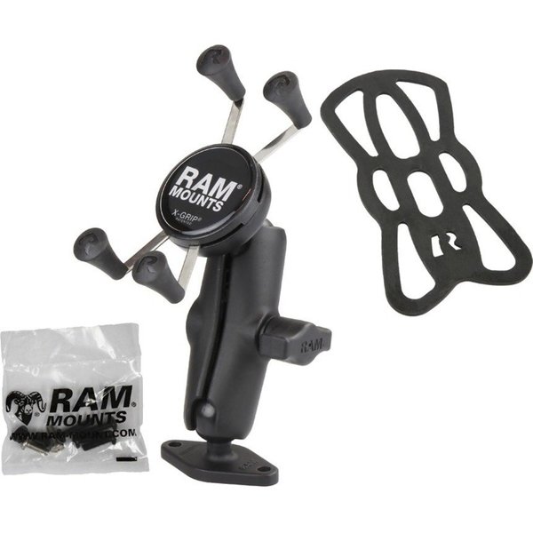 Ram Mounts UNPKD X-GRIP HOLDER W DBL DIAMOND BASE RAM-B-102-UN7U